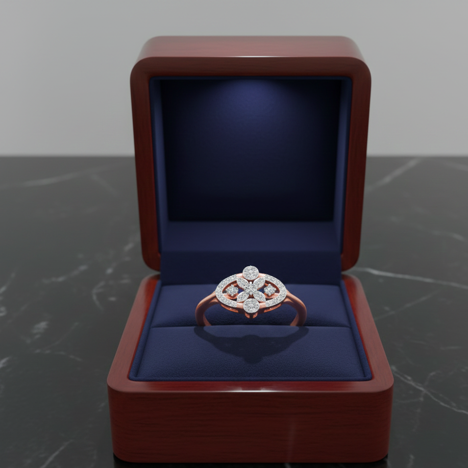 Supreme Bloom Diamond Ladies Ring