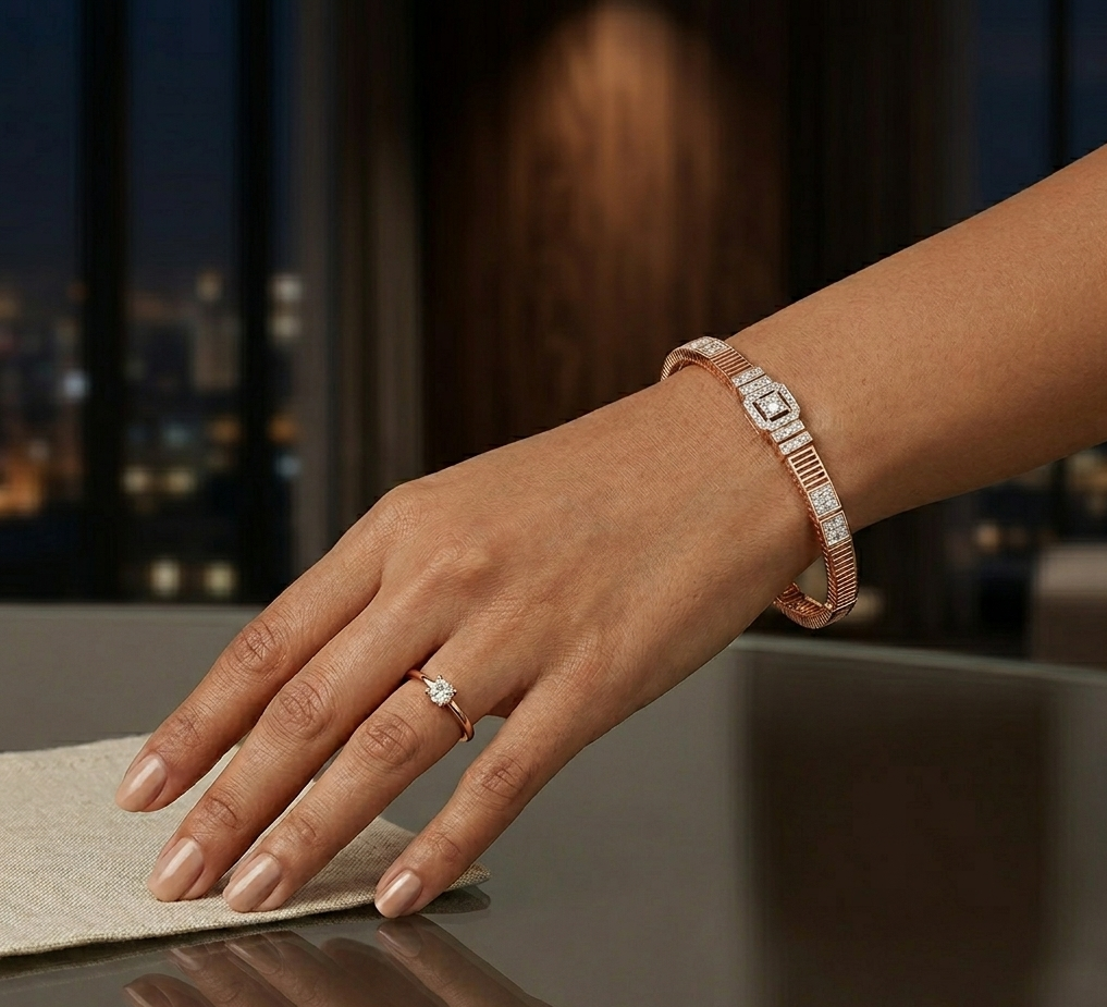 Diamond Minimal Bracelet - 3