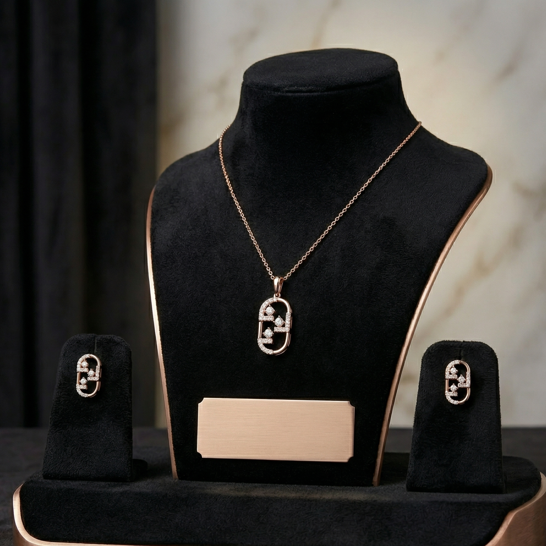 Classic Brilliance Pendant Set - 3