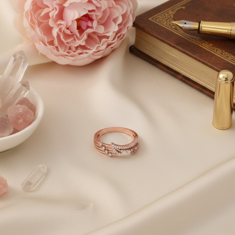 Empress Halo Diamond Ring