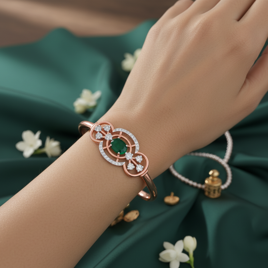 Long-Lasting Shine Diamond Bracelet