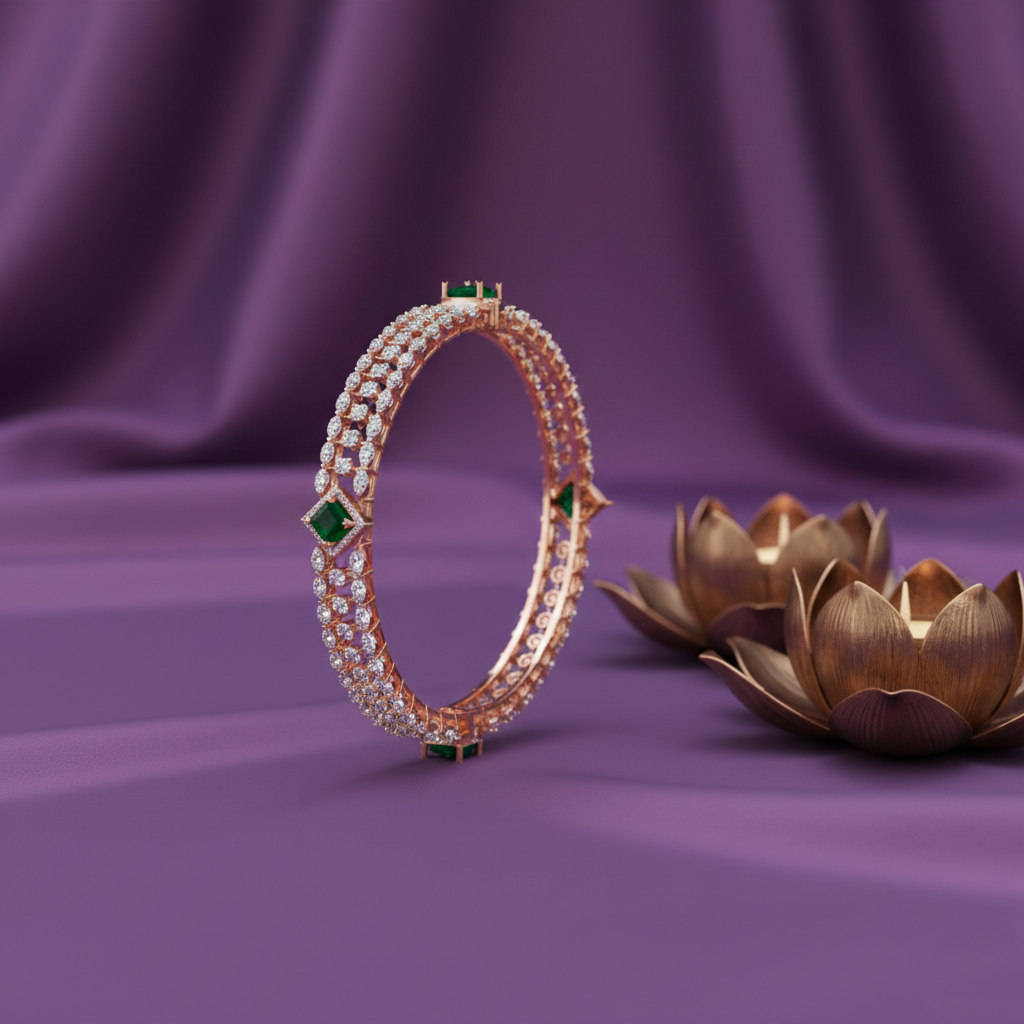 Aura Royale Diamond Bangle
