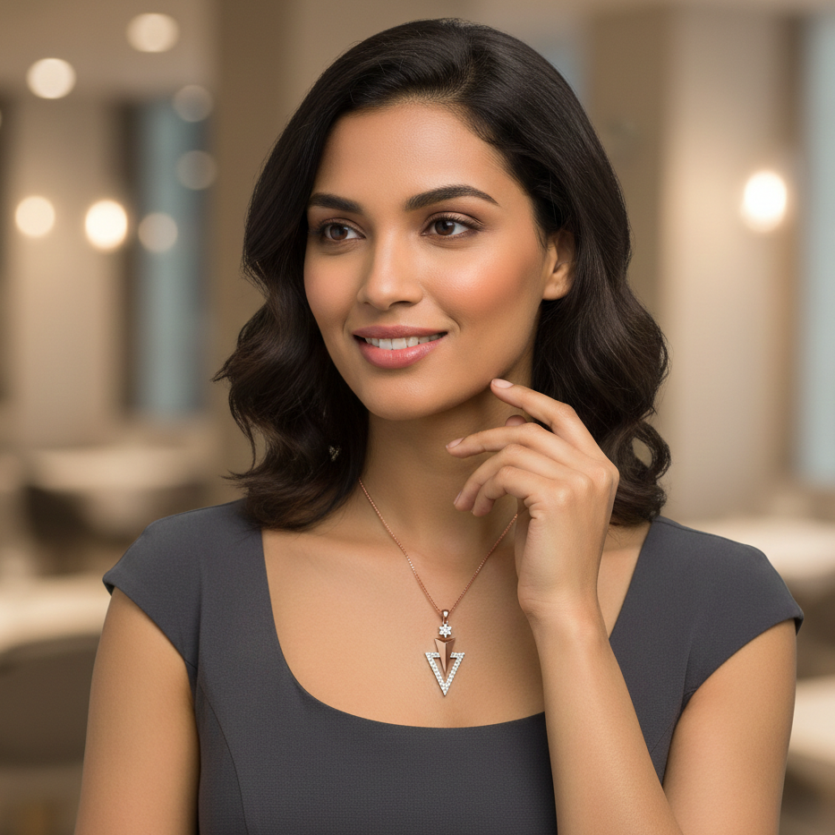 Royal Charm Diamond Pendant