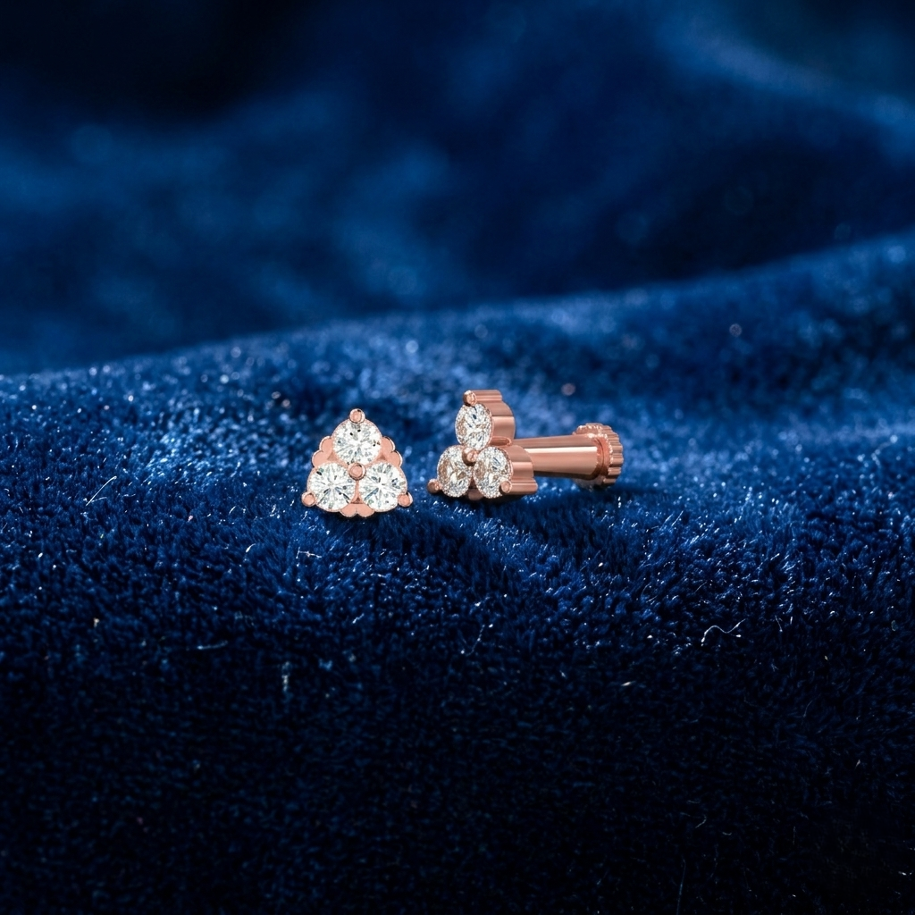 Bright Glow Diamond Nosepin