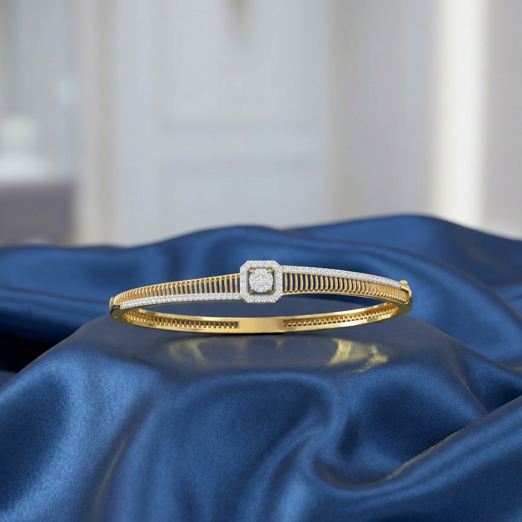 Infinity Gleam Diamond Bracelet