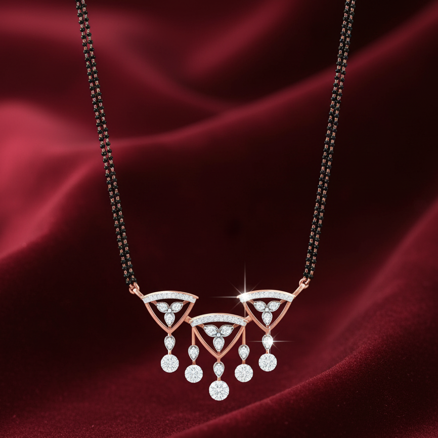 Stylish Radiance Gold Diamond Tanmaniya