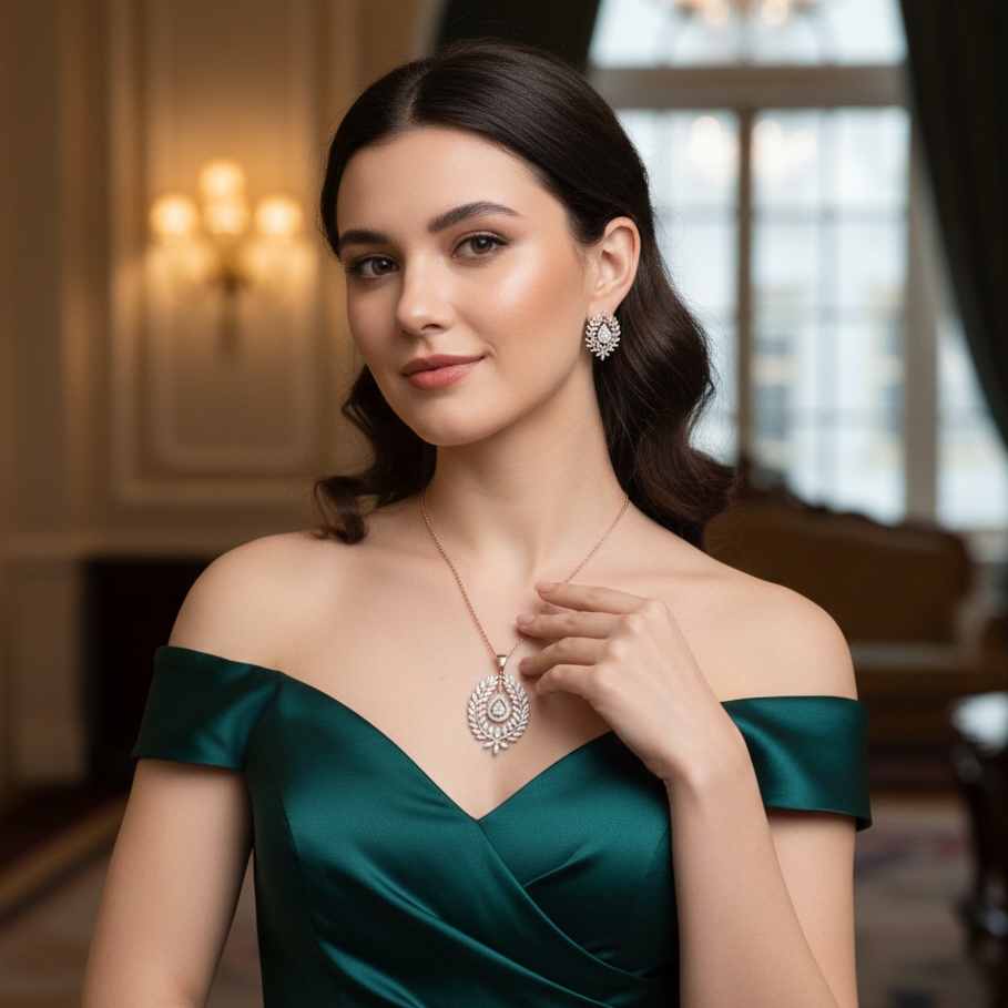 Opulent Light Diamond Pendant