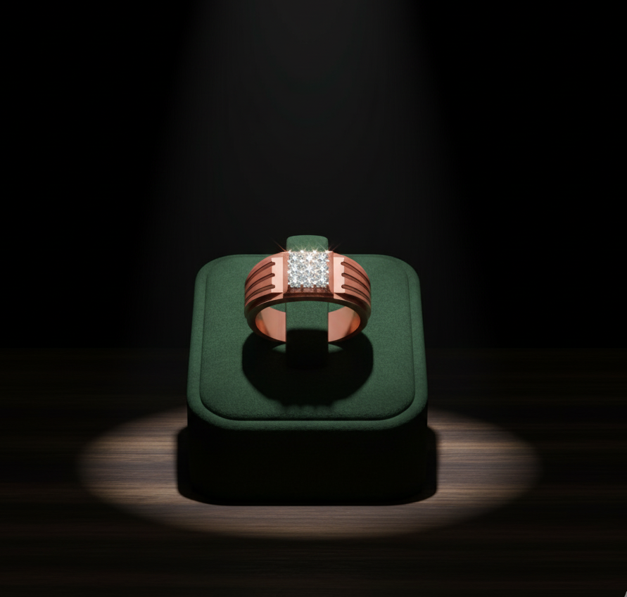Regal Prestige Diamond Gents Ring