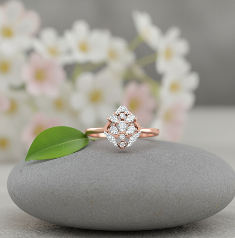 The Pear Blossom Ring