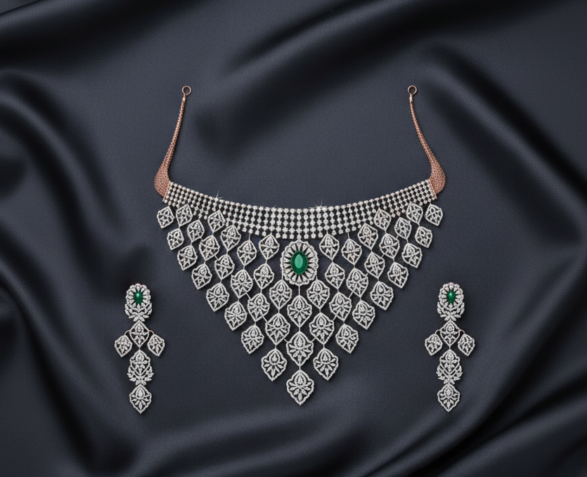 Premium Radiance Wedding Diamond Set