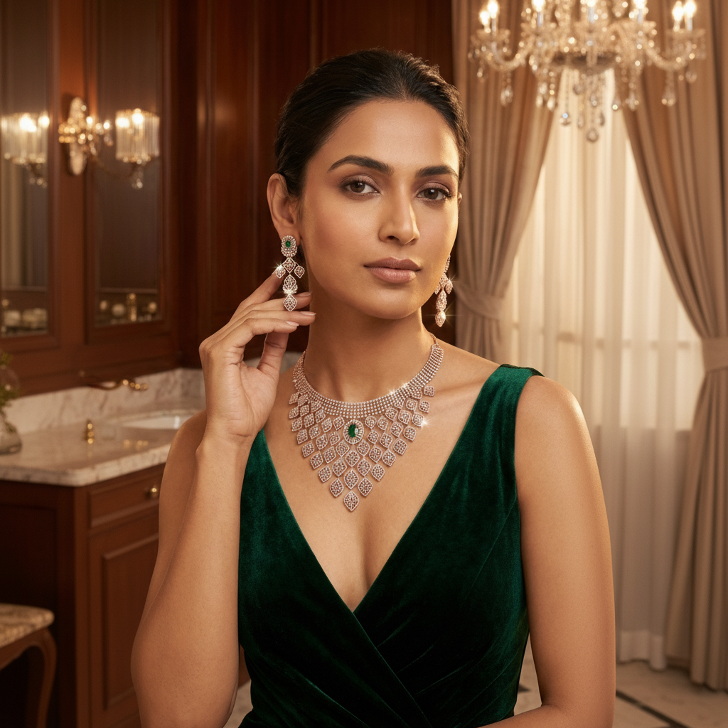 Premium Radiance Wedding Diamond Set - 3