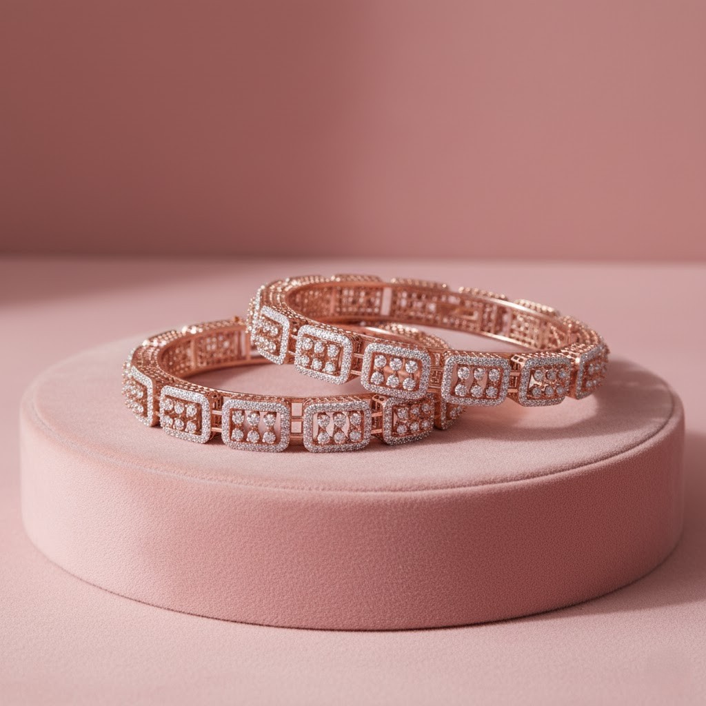 Legacy Architectural Diamond Bangle - 3