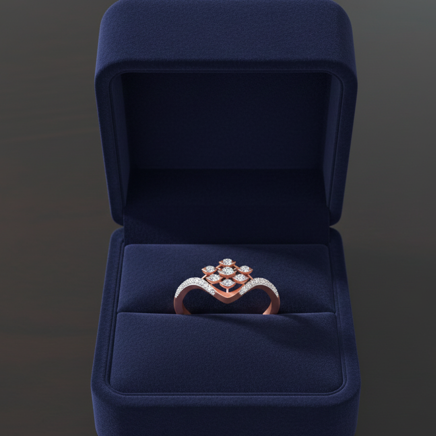 Diamond Grace Whisper Ring