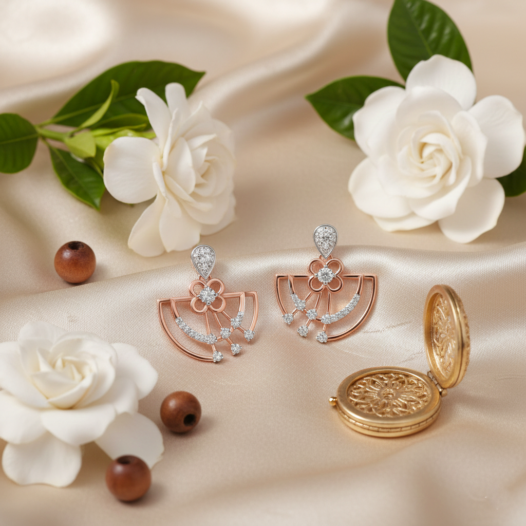 Infinite Gleam Diamond Danglers