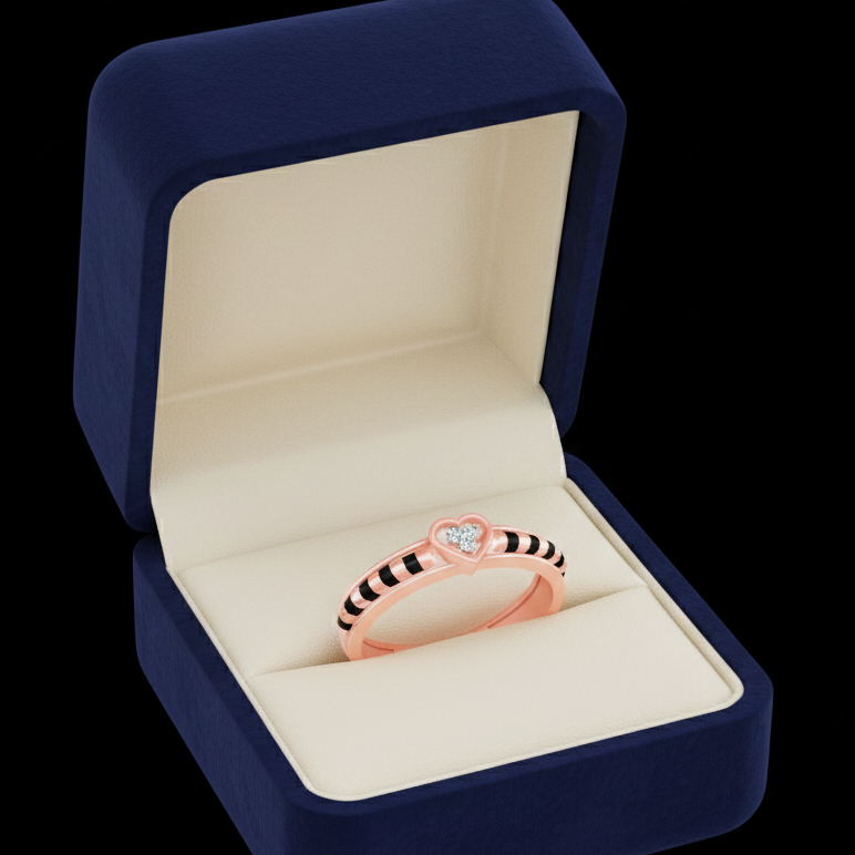 Diamond Regal Aura Ring