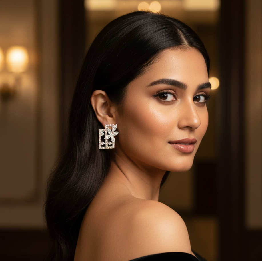 Everglow Diamond Earrings - 5