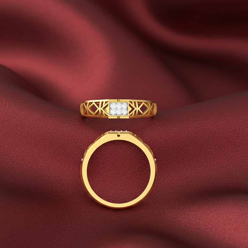 Timeless Strength Diamond Gents Ring