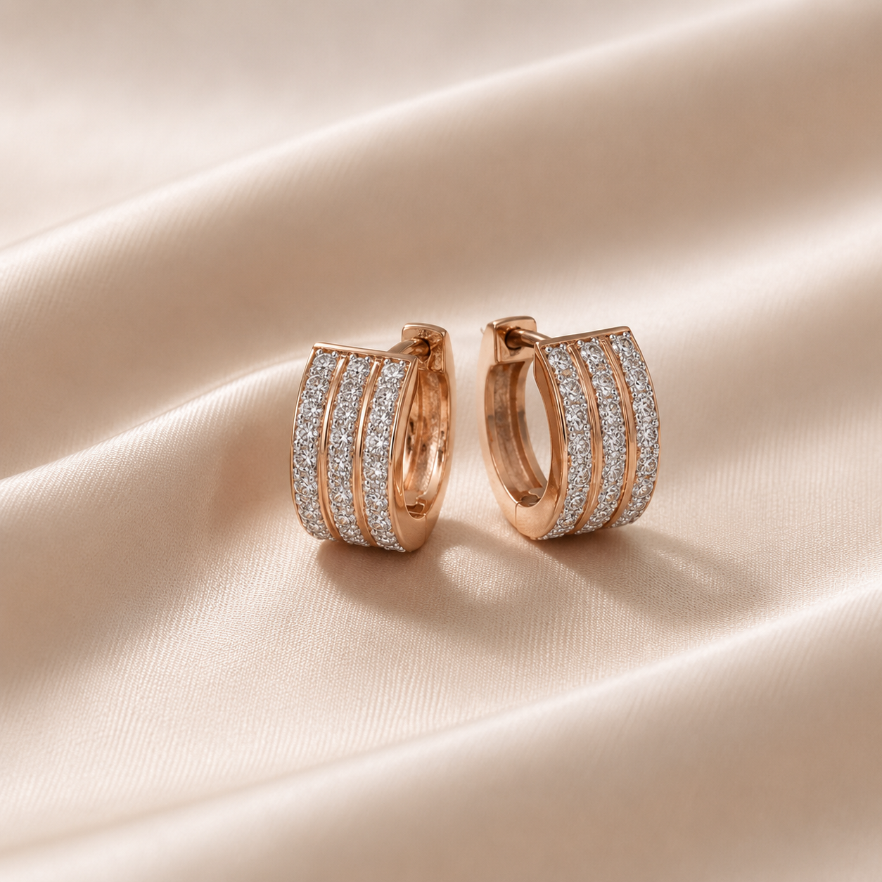 Beautiful Diamond Bali Earrings for Brides