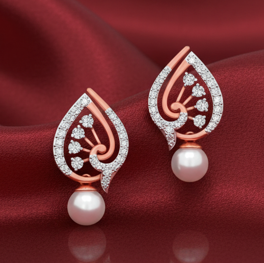 Dazzle Motion Diamond Drop Earrings