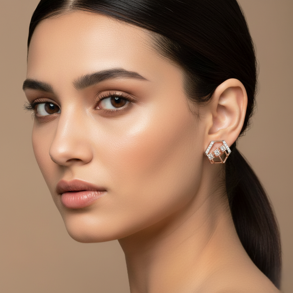 Crown Spark Diamond Studs