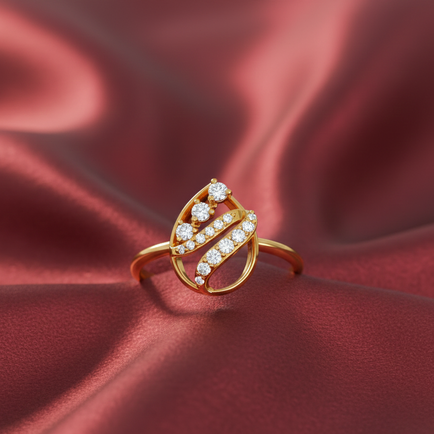 Empress Crown Aura Diamond Ring - 3