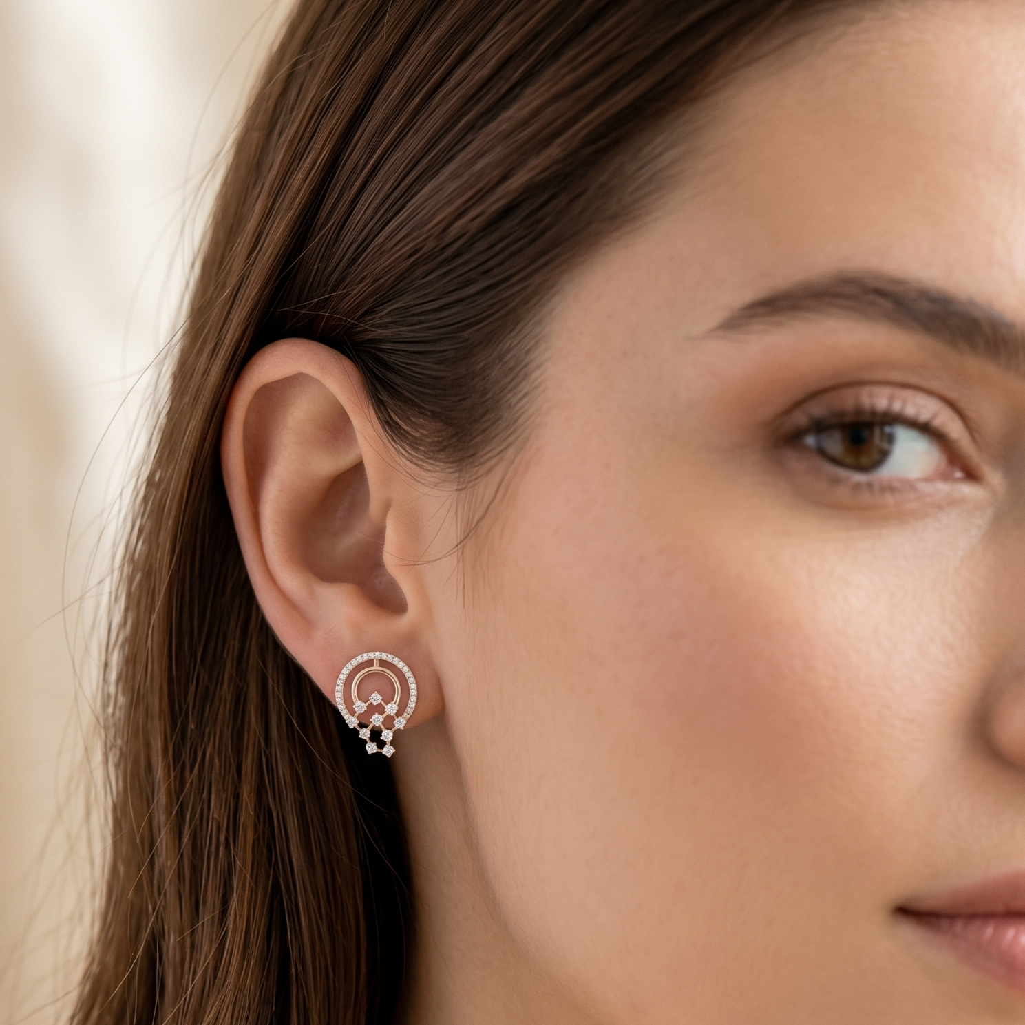Enigma Diamond Earrings - 5
