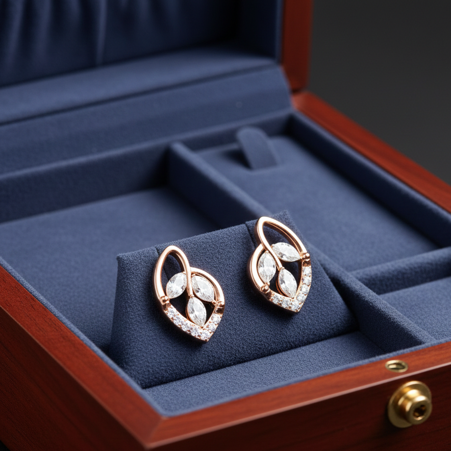 Diamond Aura Classic Earrings