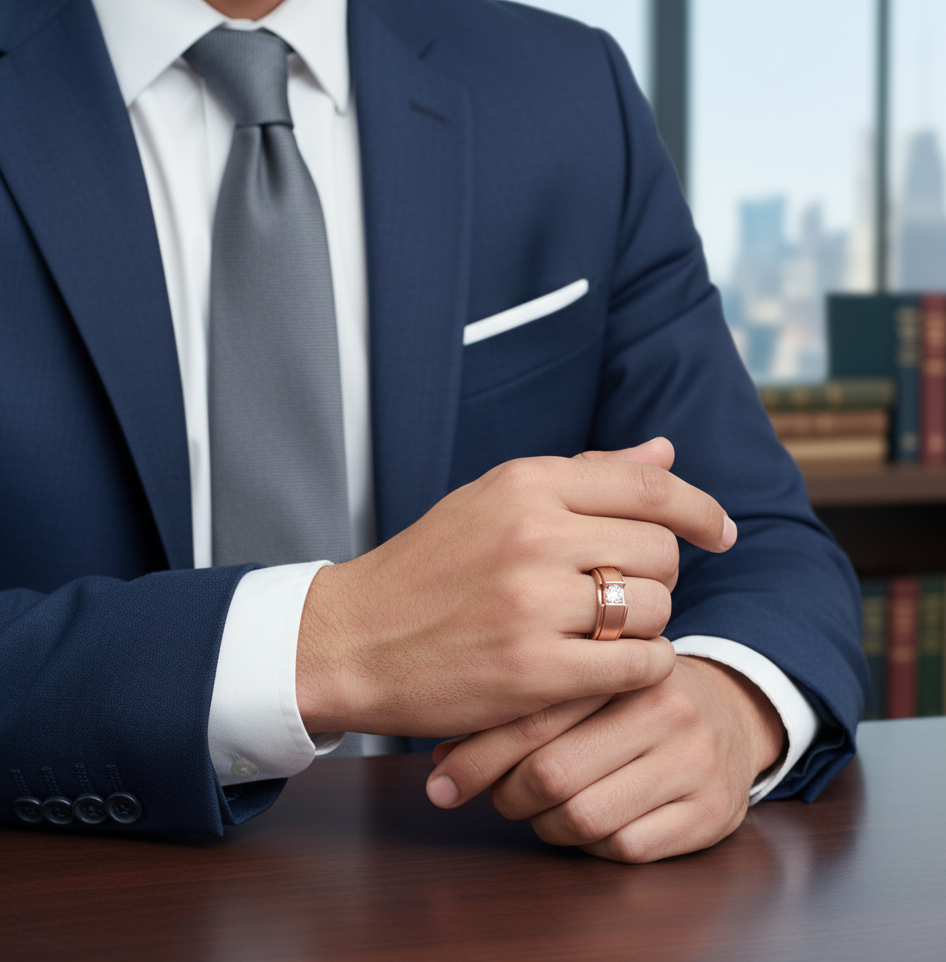 Regal Gentleman Diamond Ring
