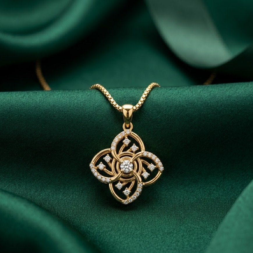 Starlace Diamond Pendant