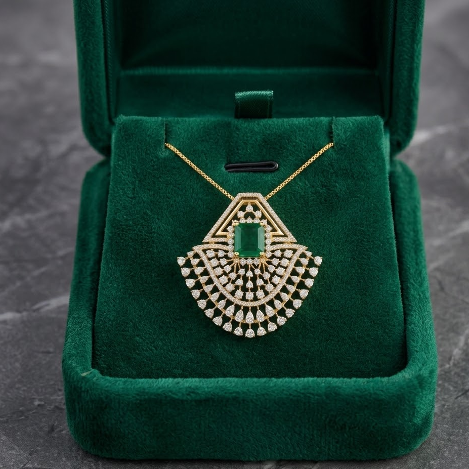Diamond Celestial Garden Pendant - 3