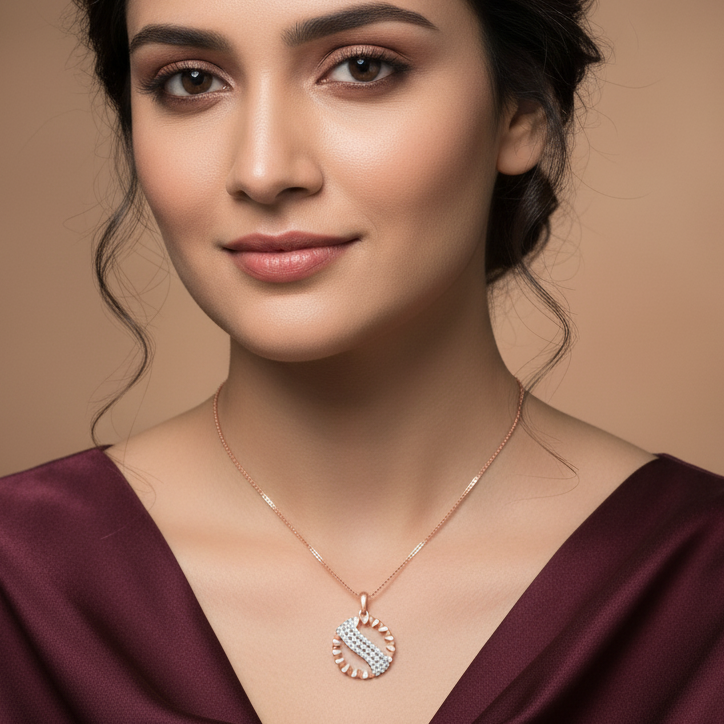 Petite Elegant Diamond Pendant