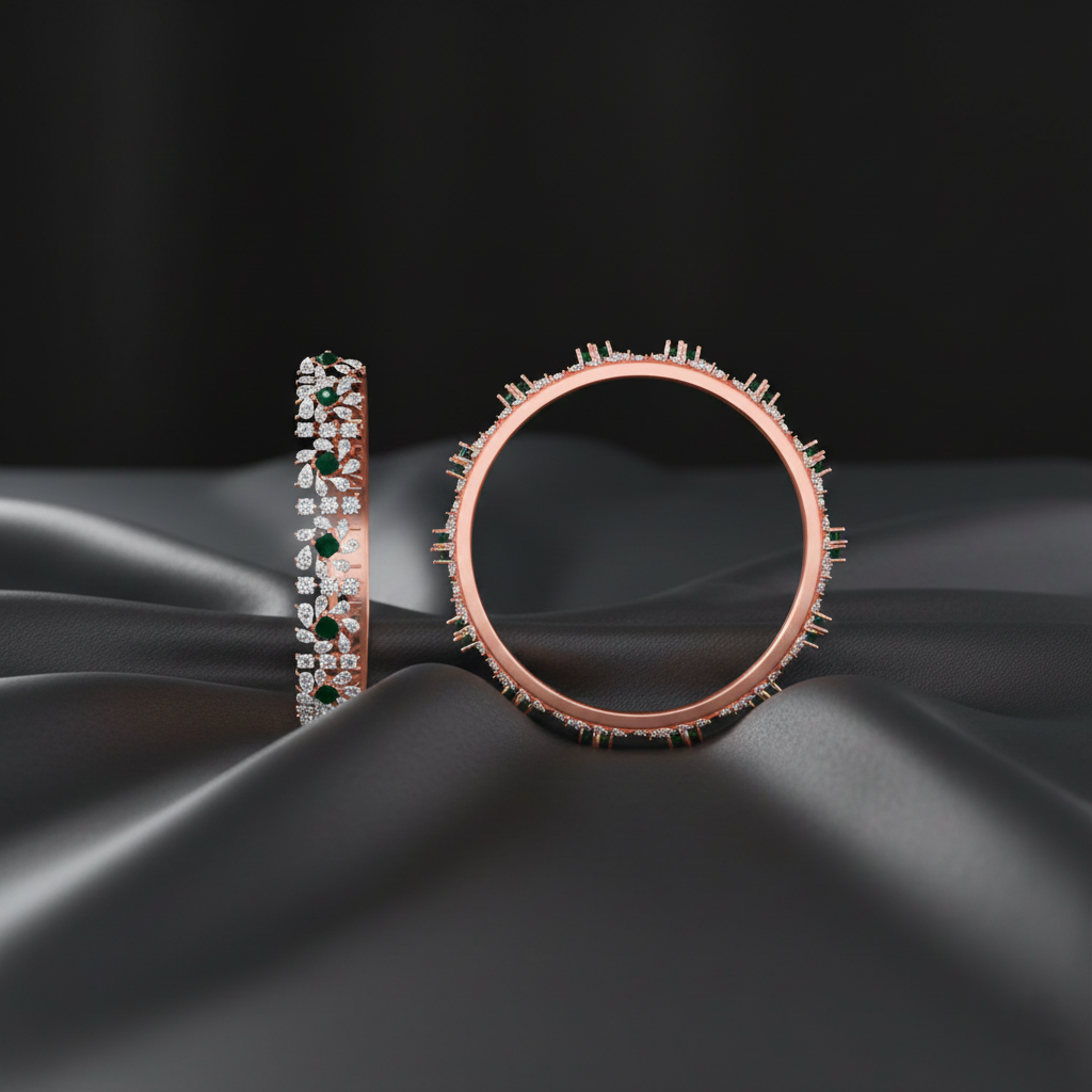 Crystal Luxe Diamond Bangle