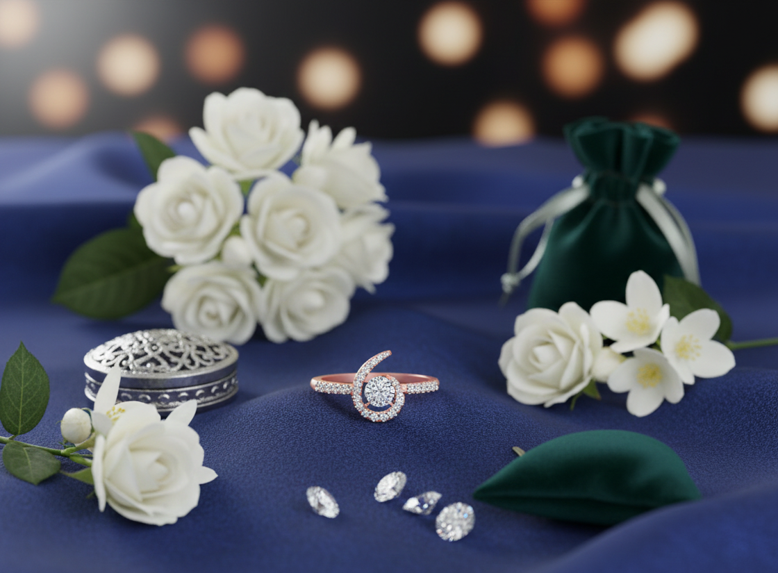 Radiant Grace Diamond Ladies Ring - 3