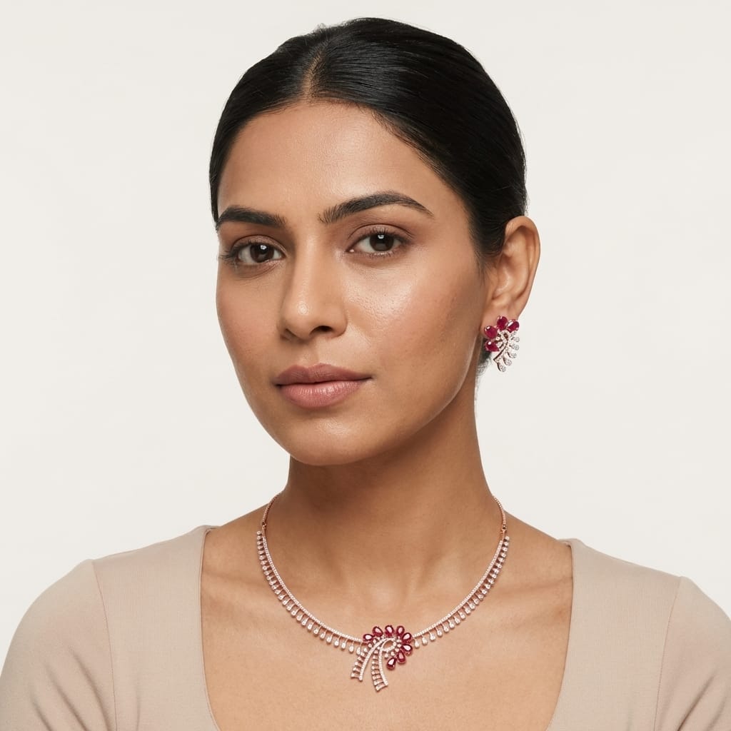 Divine Diamond Luxe Necklace Set