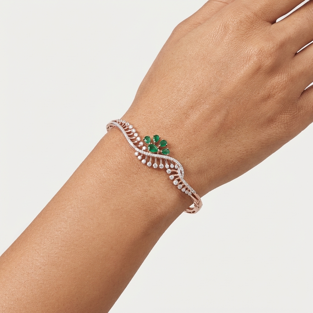 Luxe Orbit Diamond Bracelet - 4