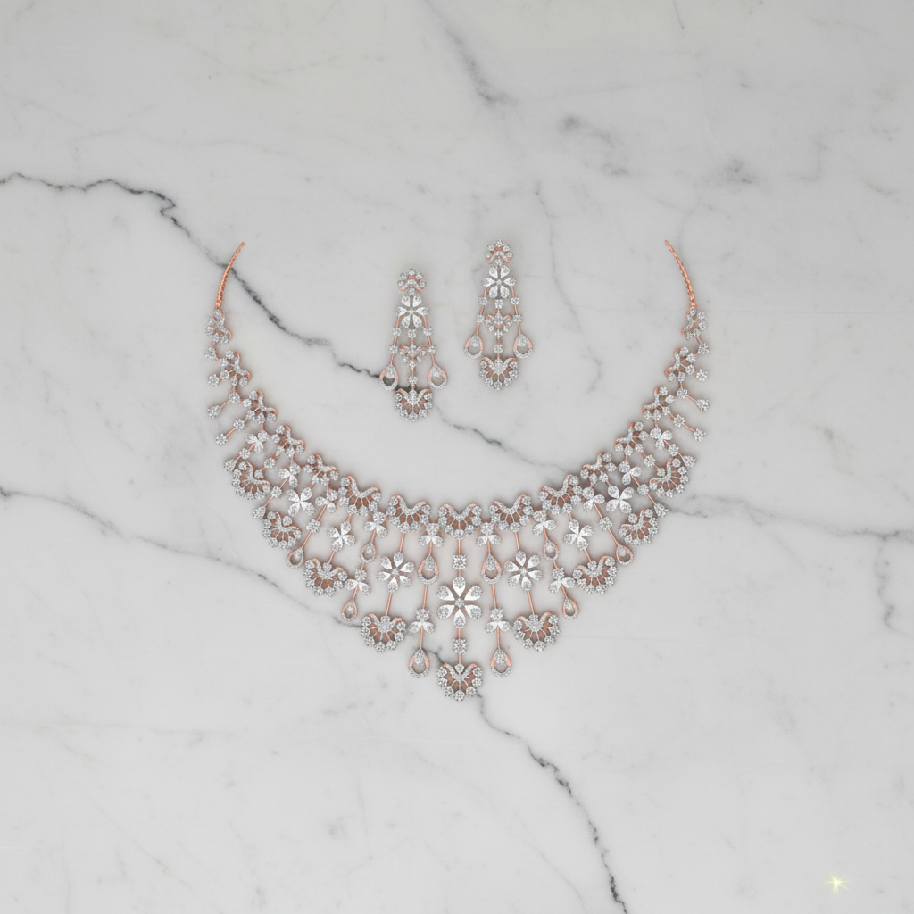 Premium Craft Bridal Diamond Set