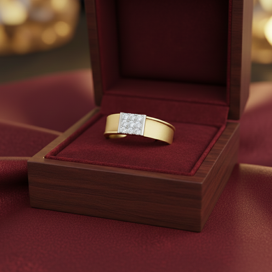 Elite Majesty Diamond Gents Ring