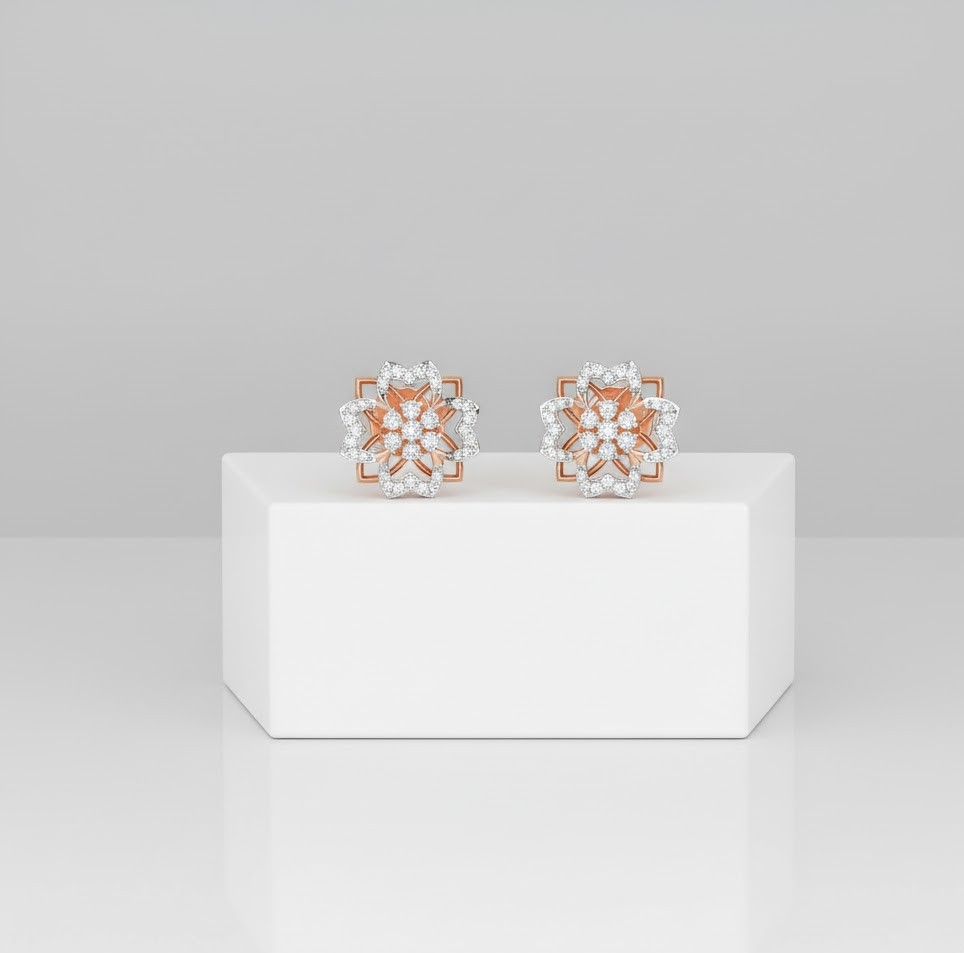 Bright Glow Diamond Studs