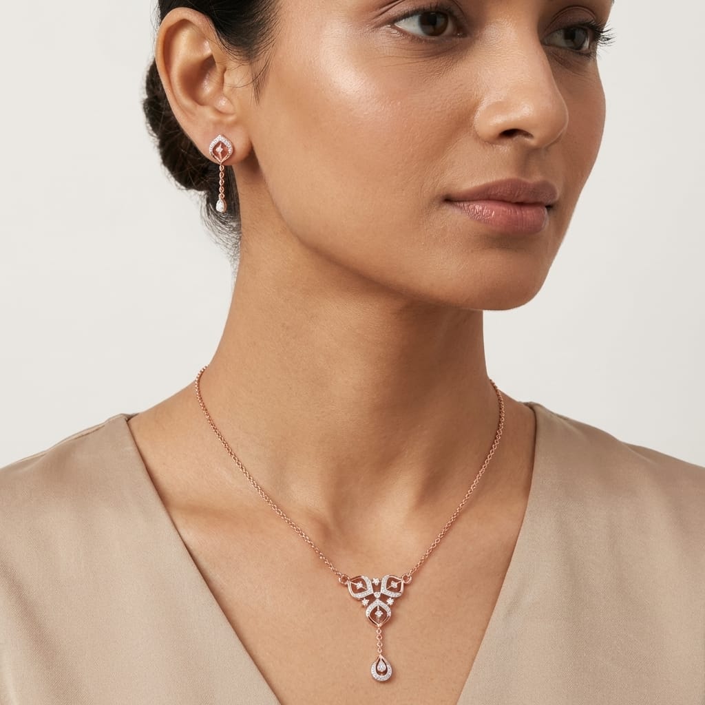 Imperial Diamond Luxe Necklace Set