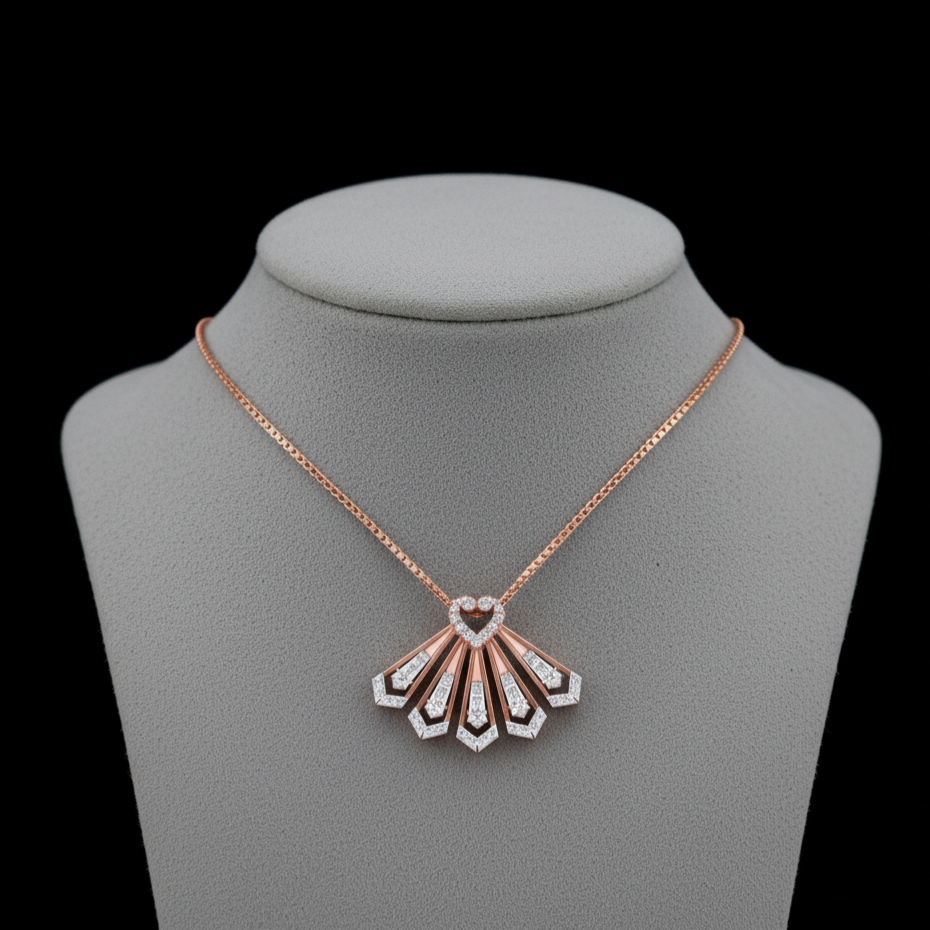 Grace Shine Diamond Pendant - 3