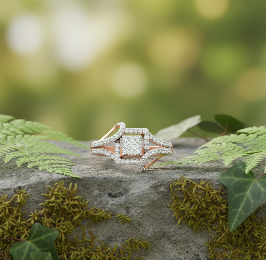 The Kensington Frame Ring