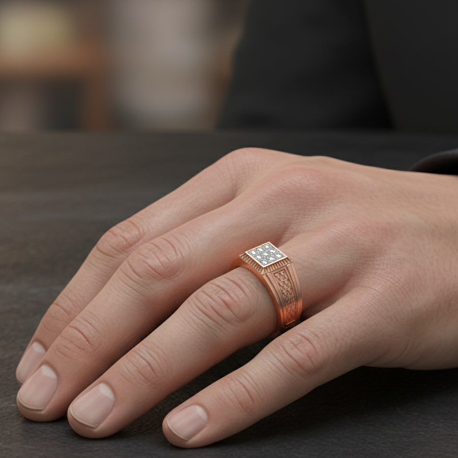 Signature Executive Diamond Gents Ring