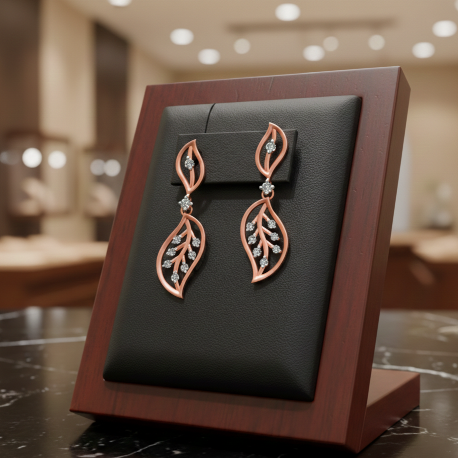 Auralis Diamond Dangler Earrings