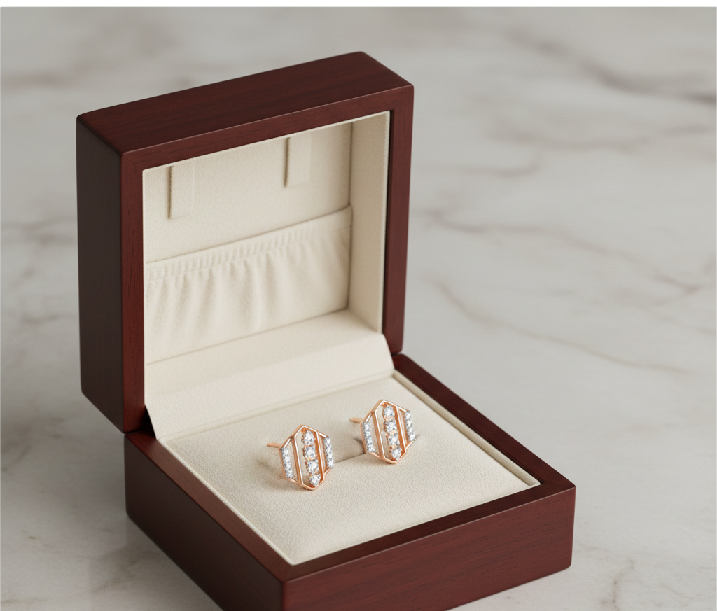 Celestial Spark Diamond Studs