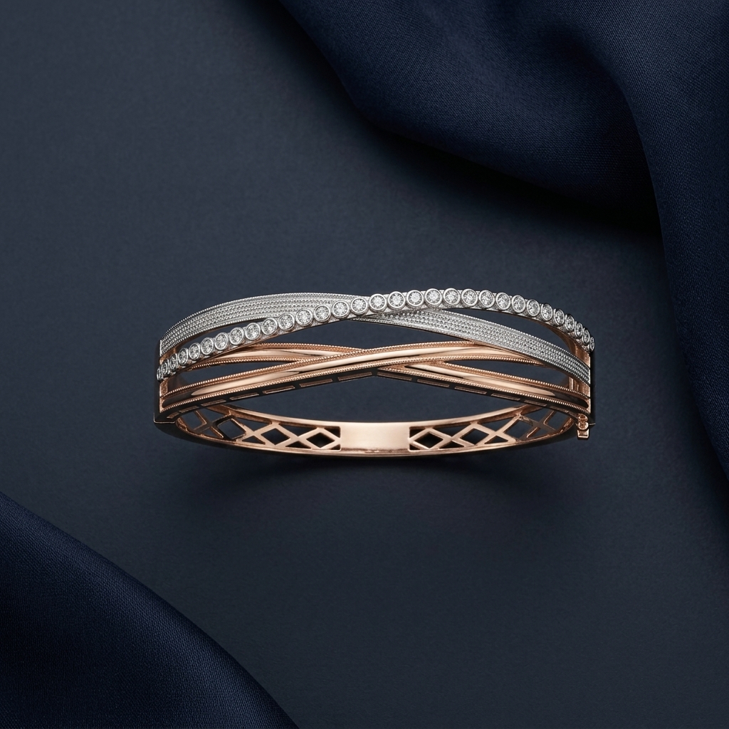 Diamond Bolo Bracelet