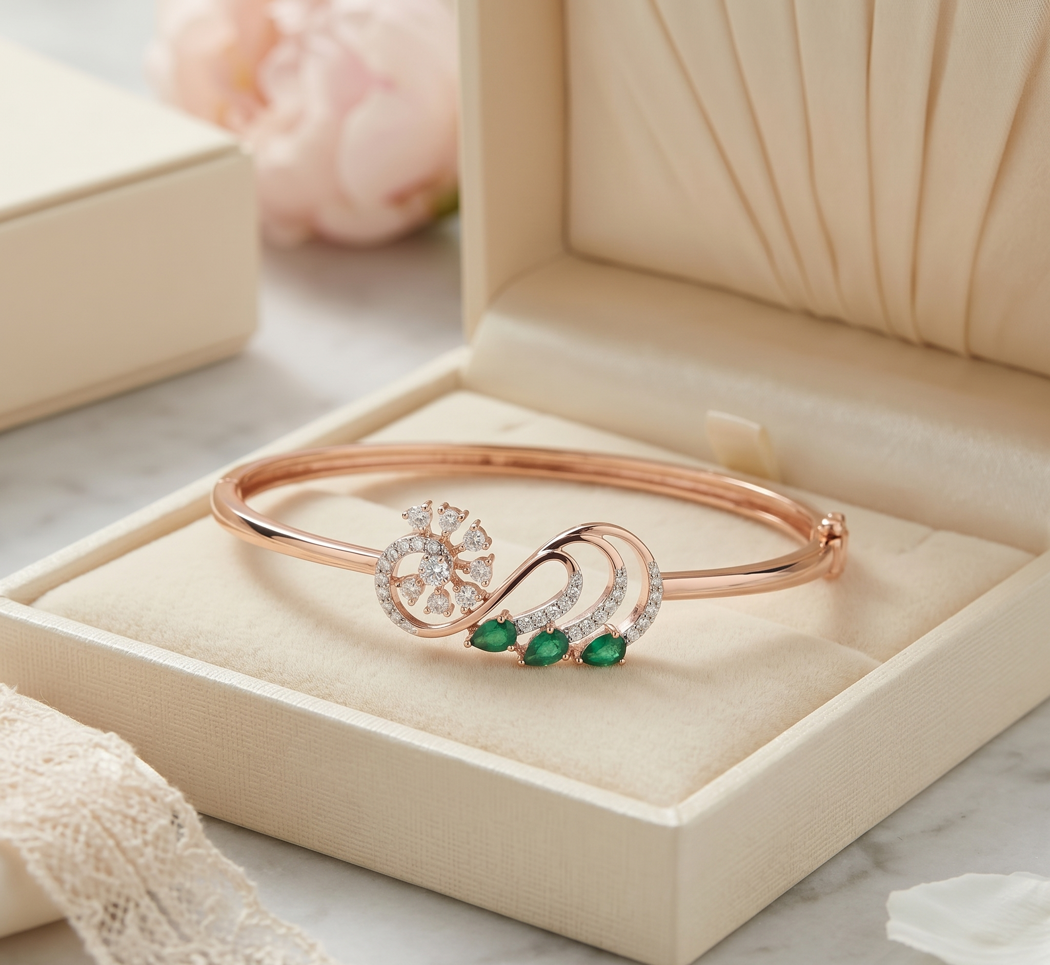Diamond Blossom Bracelet - 3