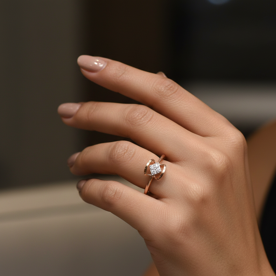 Diamond Celestial Aura Ring - 3