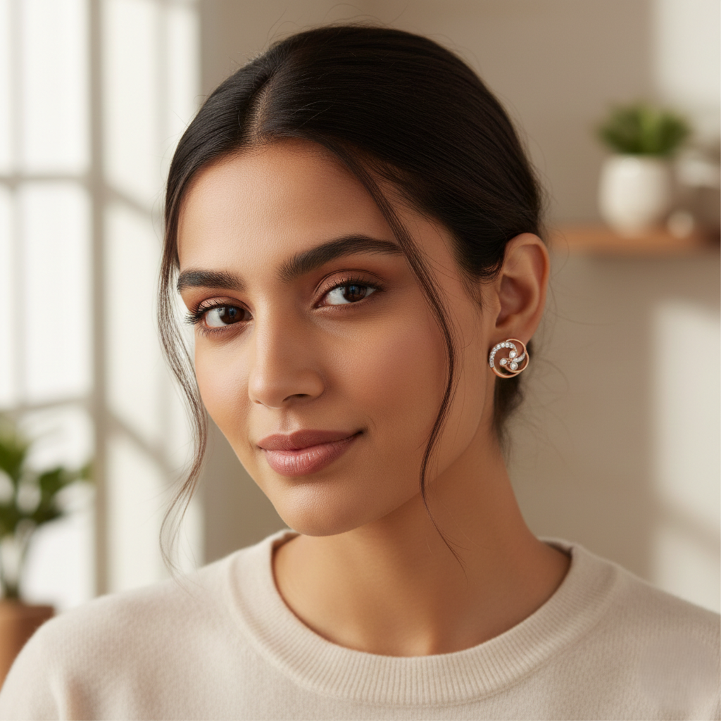 Timeless Sparkle Diamond Studs