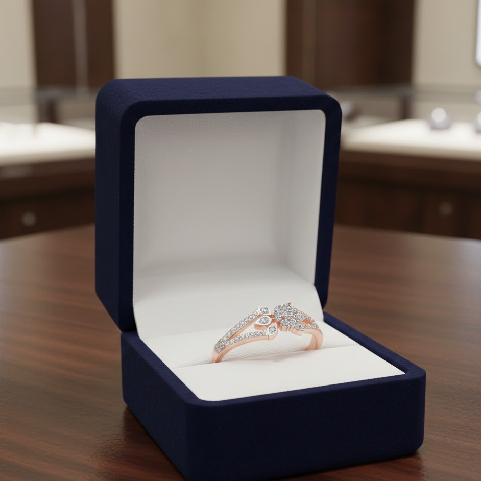 Luxe Radiance Diamond Ladies Ring