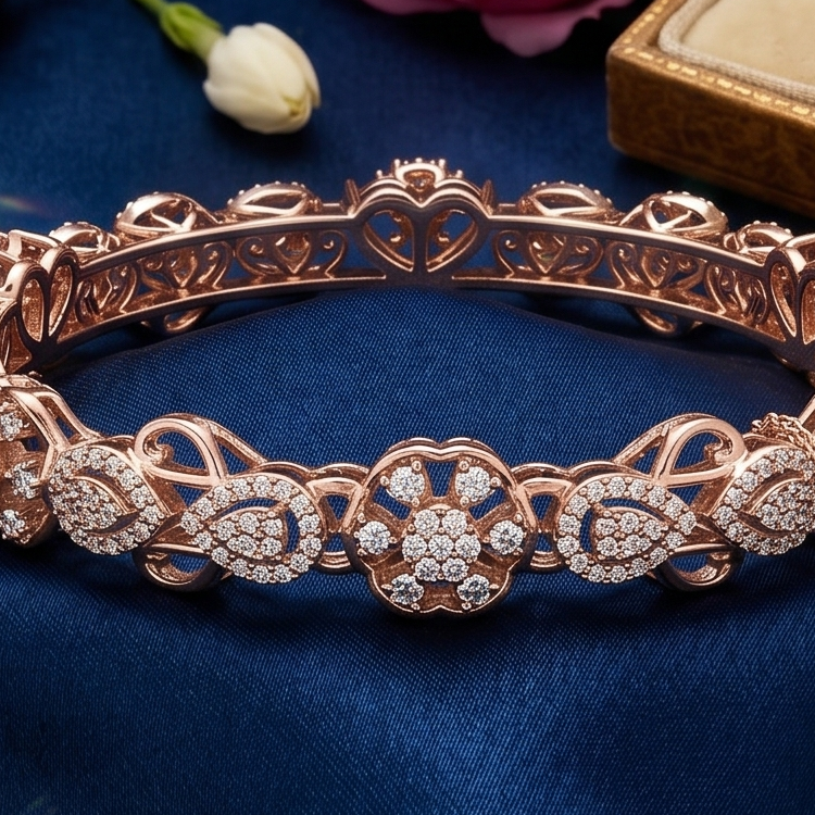 Chic Diamond Bangles